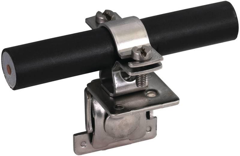 DEHN - Dachleitungshalter NIRO für Metalldächer mit Stehfalz für HVI-Leitung D 20-23mm