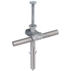 DEHN - Leitungshalter DEHNQUICK St/tZn mit Nageldübel 8x80mm für Rd 6-10mm
