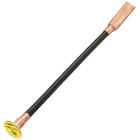 DEHN - Kupfer-Kabel-Erdungsbrücke NYY-O mit Anschlussplatte M16 und Lasche 80X30mm L 1500mm