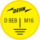 DEHN - Erdungsaufkleber als Kennzeichnung für Bahnerdungsprodukte D 50mm