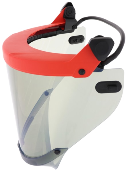 DEHN - Störlichtbogengeprüfter Schutzschirm mit Spannband, Klasse 2/ATPV: 14 cal/cm²