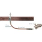 DEHN - Kurzschließschiene 60x12mm E-Cu F20 Spindel Sechskant