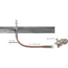 DEHN - Kurzschließschiene 60x12mm E-Cu F20 Spindel Sechskant