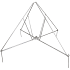 DEHN - Vierbeinstativ klappbar mit Halbschale für Rohre D40/50mm Radius 1330mm NW 10° NIRO