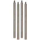 DEHN - Sockelhalterstangenset 4x 16x200mm NIRO für Vierbeinstative