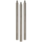 DEHN - Sockelhalterstangenset 3x 16x200mm NIRO für Dreibeinstative
