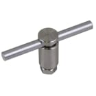 DEHN - KS-Verbinder NIRO f. Rd 6-10mm, lange Ausführung, einteilig m. Federring