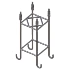 DEHN - Ankerkorb f. Ortbeton m. 4xM24 f. Tele- Blitzschutzmaste H 13,35/16,35/19,35m