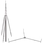 DEHN - -SET- Tel. Fangstange mit Abstrebung L6,5m Al u. Dreibeinst. R1435mm St/tZn