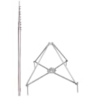 DEHN - -SET- Teleskopierbare Fangstange L8,0m Al mit Vierbeinstativ D60mm R680mm NIRO