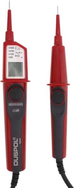 DEHN - Spannungsprüfer DUSPOL digital, IP65 1-1000 V AC/1200 V DC, LED/LCD-Anzeige