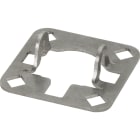 DEHN - Anschlussplatte NIRO für Stützrohre D 40mm für 4x HVI-light-plus