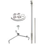 DEHN - Fangmast für HVI light plus -SET- D 40 mm L 2700 mm R 320 mm