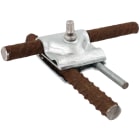 DEHN - Maxi-MV-Klemme St/tZn f. Rd 8-16 / 15-25mm m. Abreissschraube M12x65mm