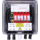 DEHN - GAK Typ 2 im Gehäuse IP65 für PV-Anlagen 2MPPT mit je 1 String bis 1100V DC