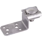 DEHN - Anschlusslasche Z-Form V2A m. Doppelüberleger f. Rd 8-10mm V2A