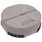 DEHN - Betonsockel C45/55 m.Griffm. u.Unterleg-pl. D 337mm H 90mm f. Fangstang. D 16mm