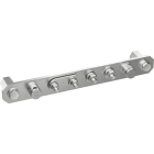 DEHN - PA-Schiene ohne Abdeckung NIRO für BW2x KS-Verbinder 1x Fl -30mm 2x Schraube M10