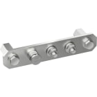 DEHN - PA-Schiene ohne Abdeckung NIRO für BW1x KS-Verbinder 2x Schraube M10