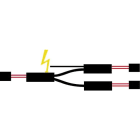 DEVI - Connecto TE3 Anschluss f. 3 Heizbänder