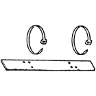 DEVI - Kantenschutz/Abstandhalter V2A