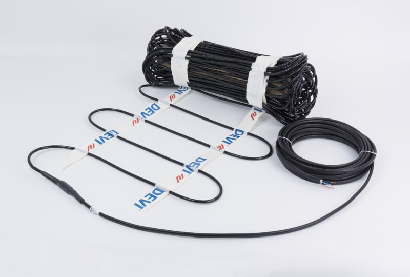 DEVI - DEVIsnow 300T Freiflächenm. Beton 5.9m² 1760W 400V 0.5x11.8m