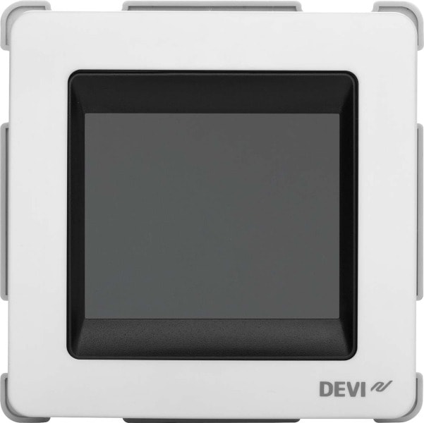 DEVI - DEVIreg Touch reinweiß ohne Rahmen