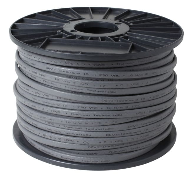 DEVI - DEVIiceguard 18T 250m Trommel Thermon Dachrinnenheizband 18/36W/m