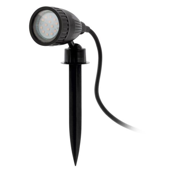 EGLO - AL-ERDSPIESS/1 GU10-LED SCHWARZ 'NEMA 1'