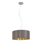 EGLO - HL/3 Ø530 NICKEL-M/CAPPUCCINO 'MASERLO'