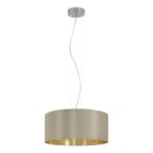 EGLO - HL/3 Ø530 NICKEL-M/TAUPE 'MASERLO'