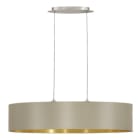 EGLO - HL/2 L-1000 NICKEL-M/TAUPE 'MASERLO'
