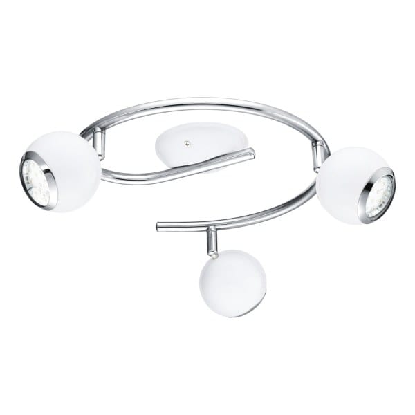 EGLO - G-FORM/3 GU10-LED WEISS/CHROM 'BIMEDA'