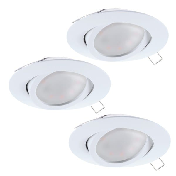 EGLO - SET 3XEINBAUSPOT GU10-LED 5W 3000K WS