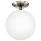 EGLO - DL/1 E27 NICKEL-M/OPAL-MATT 'RONDO'