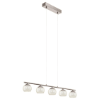 EGLO - LED-HL/5 NICKEL-M/AMBER/WEISS 'ASCOLESE'