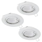 EGLO - SET 3XEINBAUSP.WEISS SCHWENKB.'PENETO'