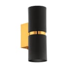 EGLO - WL/2 GU10 Ø60 SCHWARZ/GOLD 'PASSA'