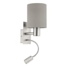 EGLO - WL M.LED NICKEL-M/TAUPE 'PASTERI'