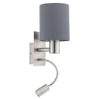 EGLO - WL M.LED NICKEL-M/GRAU 'PASTERI'