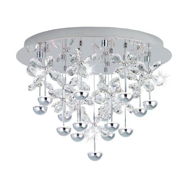 EGLO - LED-DL/15 CHROM/KRISTALL 'PIANOPOLI'