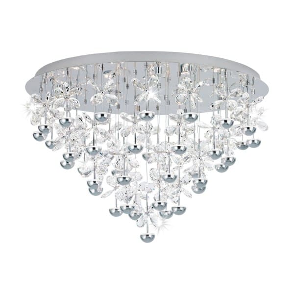 EGLO - LED-DL/43 CHROM/KRISTALL 'PIANOPOLI'