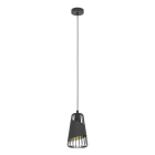 EGLO - HL/1 E27 Ø165 SCHWARZ/SW-GOLD 'AUSTELL'