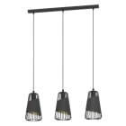 EGLO - HL/3 E27 SCHWARZ/SW-GOLD 'AUSTELL'