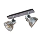 EGLO - BALKEN/2 HOLZ/ZINC USED/SW 'BARNSTAPLE'