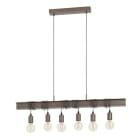 EGLO - HL/6 E27 BRAUN 'TOWNSHEND 4'