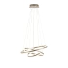 EGLO - LED-HL 3XRING CHAMPAGNER/SAT.'TONARELLA'