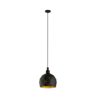 EGLO - HL/1 E14 SCHWARZ/GOLD 'ROCCAFORTE'