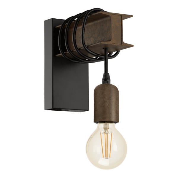 EGLO - WL/1 SCHWARZ/ANTIK-BRAUN 'TOWNSHEND 4'