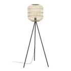 EGLO - STL/1 E27 SCHWARZ/HOLZ 'BORDESLEY'